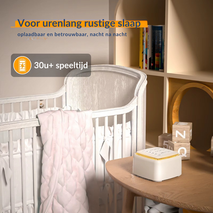 Sleep This Way™ - Witte Ruis voor thuis of onderweg - Compact toestel, groots effect